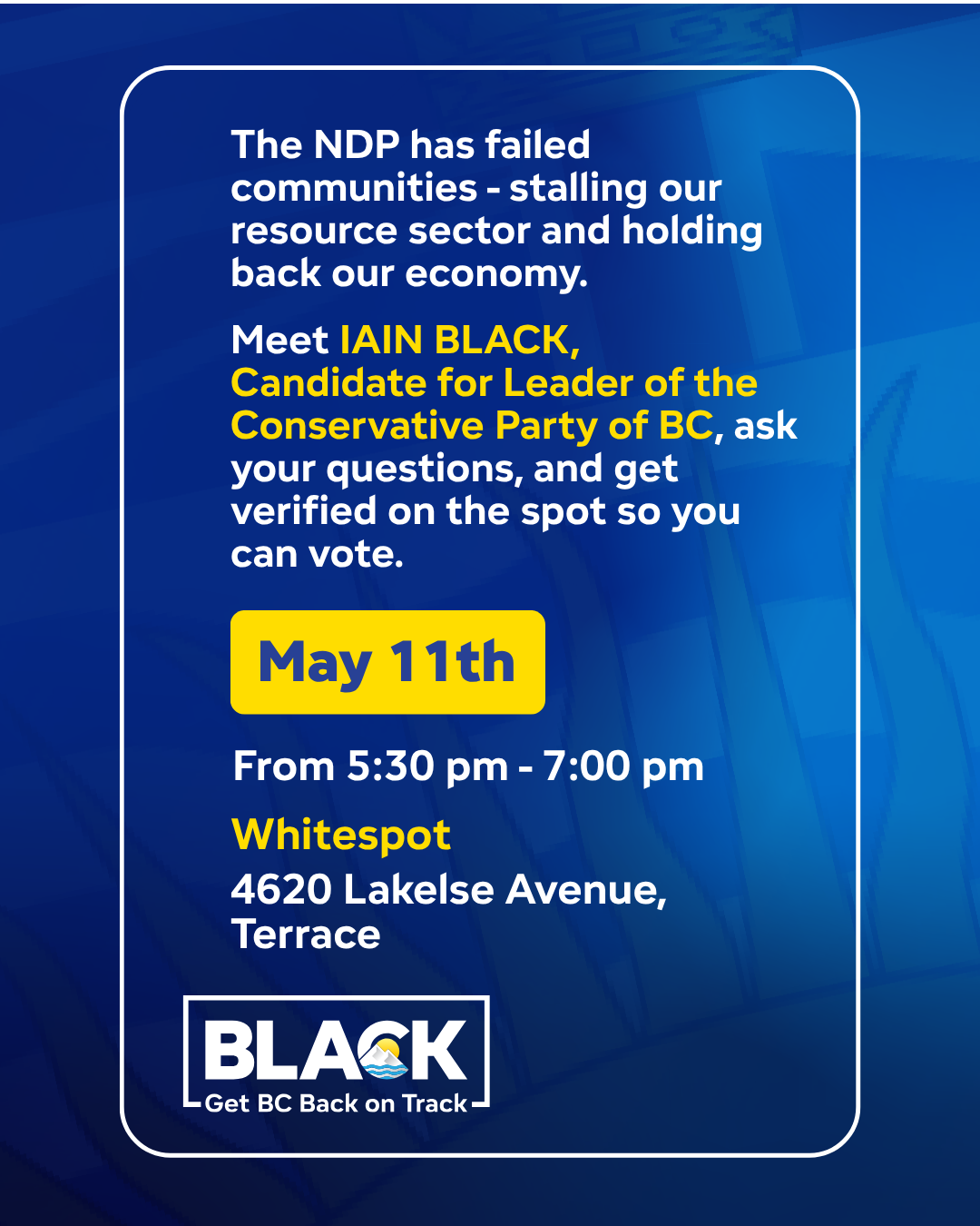 A Conversation with Iain Black
